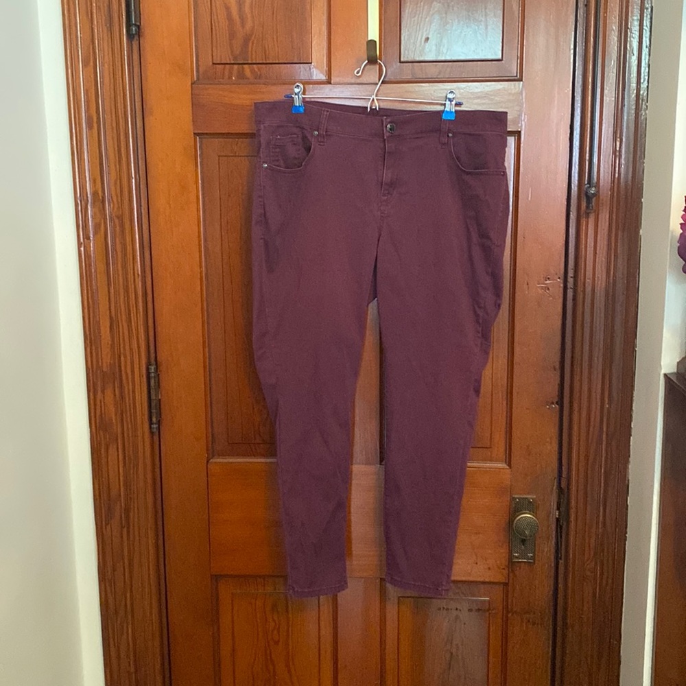 Lane Bryant, slim fit pant, size 20